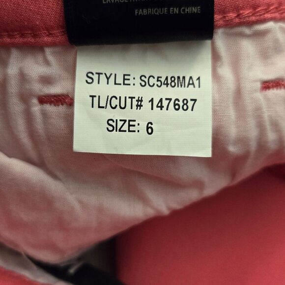 Kut From The Kloth Crop Skinny Jeans Honey Suckle Pink Size 6 NWT - Picture 8 of 9